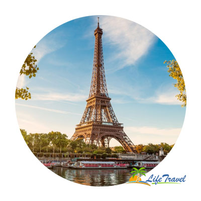 LifeTravel 6D/5N France, Paris (Booking Fee of USD 299)